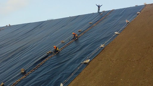 Escalea para geomenbrana peru